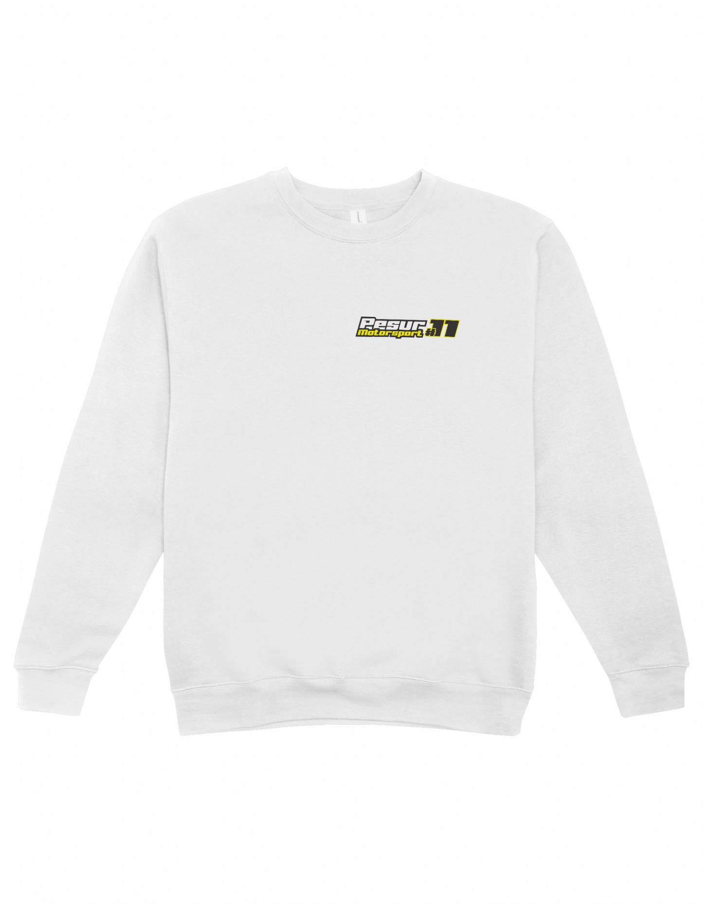 “Drifters Club” crewneck | Unisex | White - Pesur Motorsport