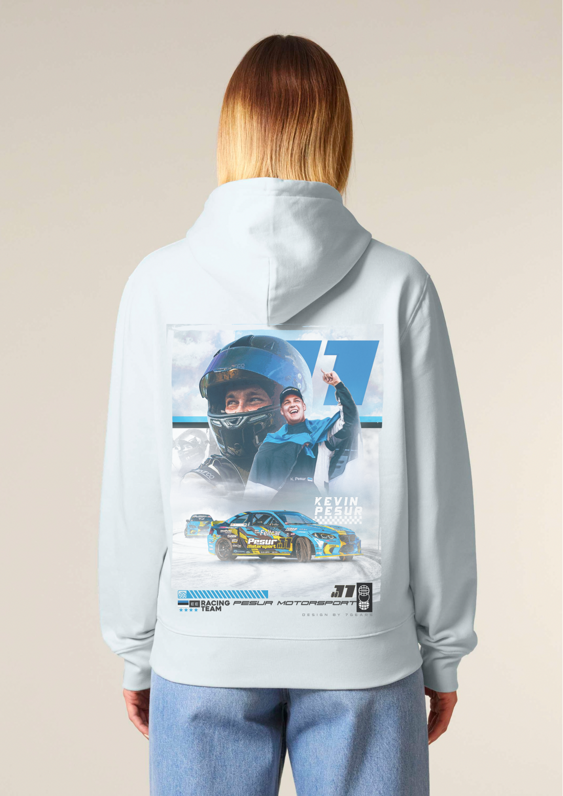 Signature x 7Gears | Unisex hoodie – Pesur Motorsport